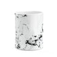 Personalised Clear Name Black White Marble Custom 10oz Mug Alternative Image 7