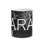 Personalised Clear Name Cutout Black Marble Custom 10oz Mug Alternative Image 7