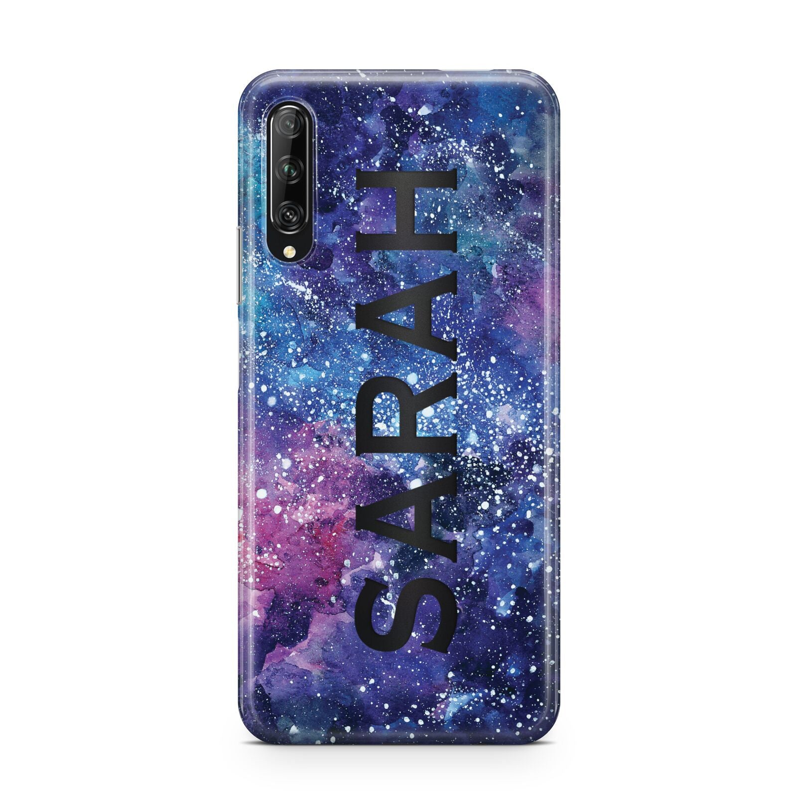 Personalised Clear Name Cutout Space Nebula Custom Huawei P Smart Pro 2019