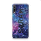 Personalised Clear Name Cutout Space Nebula Custom Huawei P40 Lite E Phone Case