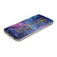 Personalised Clear Name Cutout Space Nebula Custom Samsung Galaxy Case Bottom Cutout