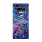 Personalised Clear Name Cutout Space Nebula Custom Samsung Galaxy S8 Case