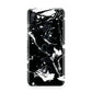 Personalised Clear Name Cutout Swirl Marble Custom Huawei P20 Lite 5G Phone Case