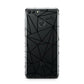 Personalised Clear Outlines Name Black Huawei Y9 2018