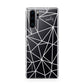Personalised Clear Outlines Name White Huawei P30 Pro Phone Case