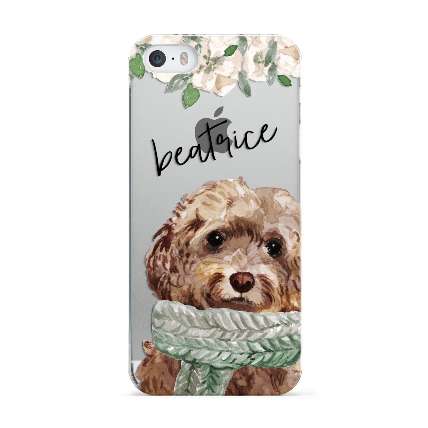 Personalised Cockapoo Dog Apple iPhone 5 Case