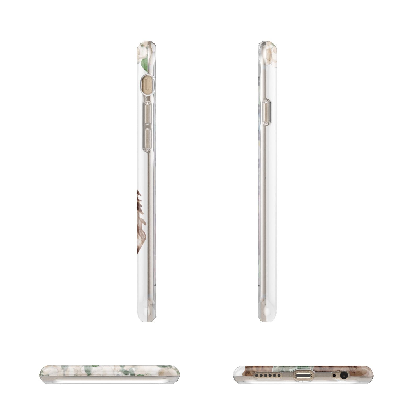 Personalised Cockapoo Dog Apple iPhone 6 3D Wrap Tough Case Alternative Image Angles