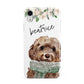 Personalised Cockapoo Dog Apple iPhone XR White 3D Tough Case