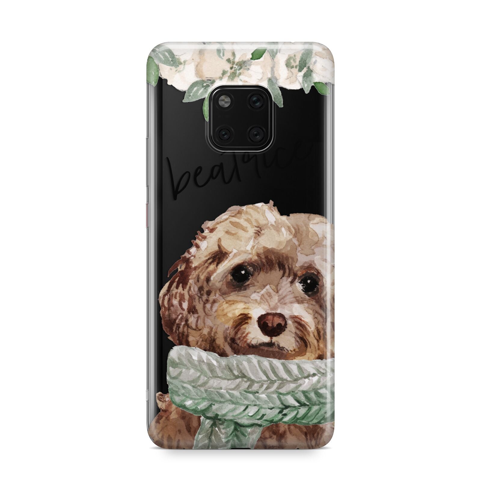 Personalised Cockapoo Dog Huawei Mate 20 Pro Phone Case