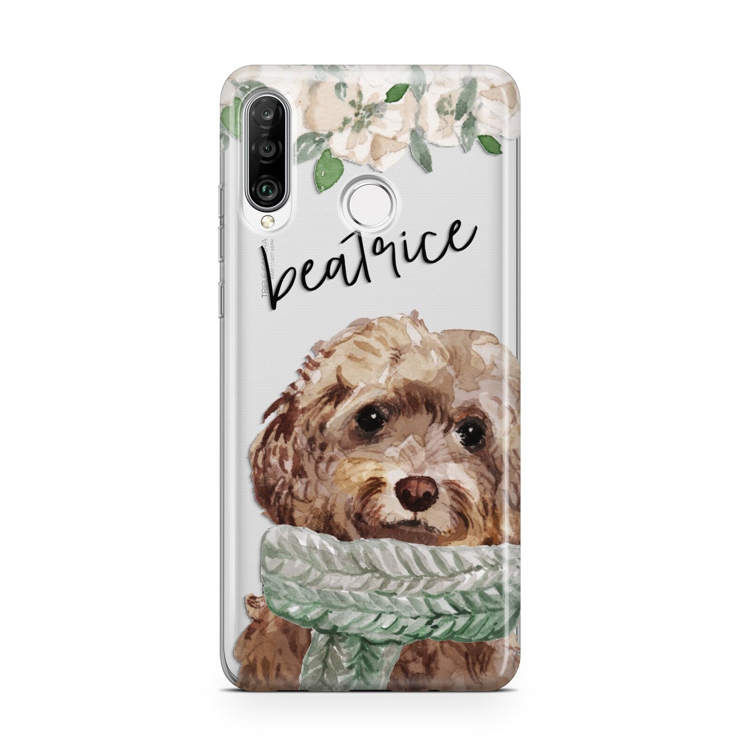 Personalised Cockapoo Dog Huawei P30 Lite Phone Case