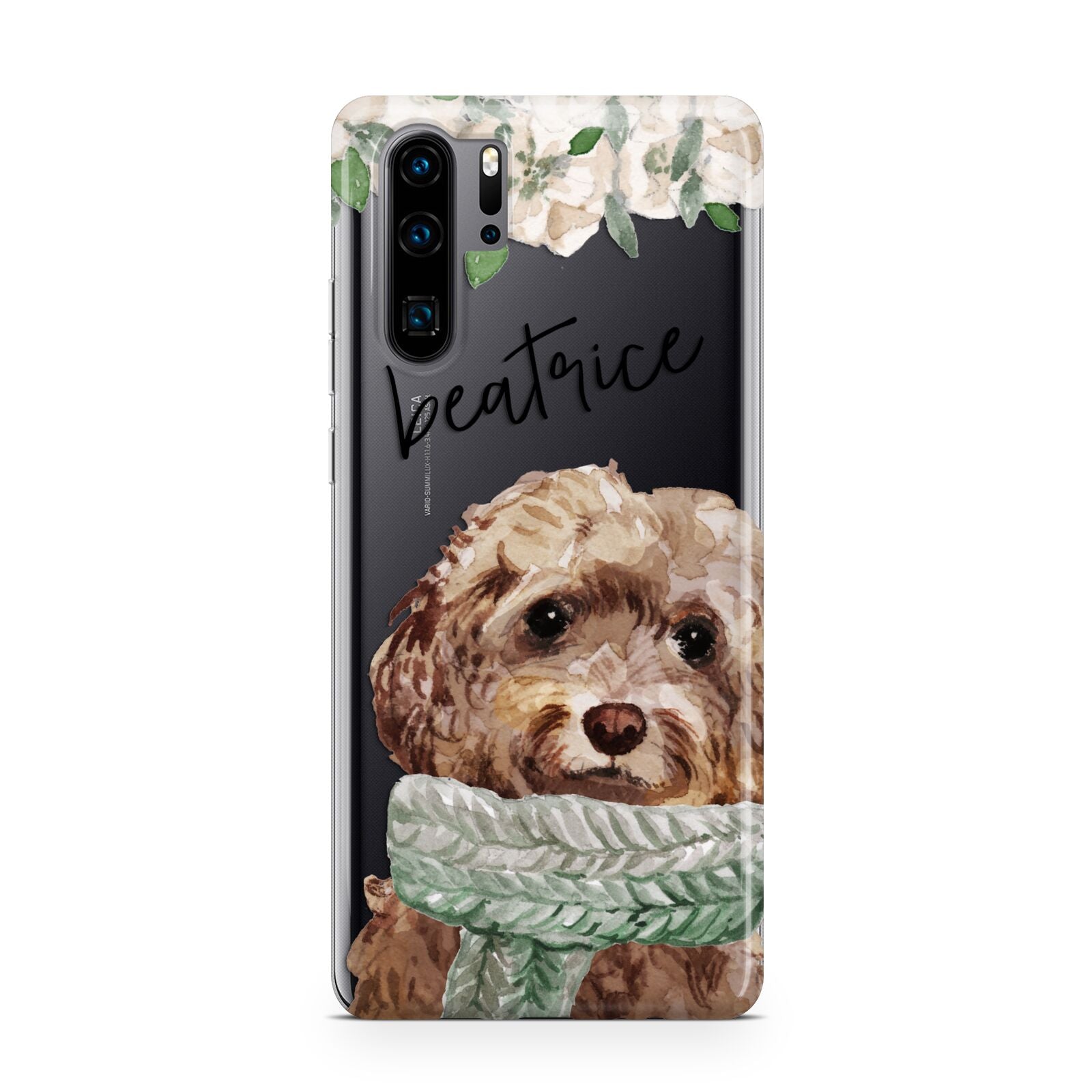 Personalised Cockapoo Dog Huawei P30 Pro Phone Case