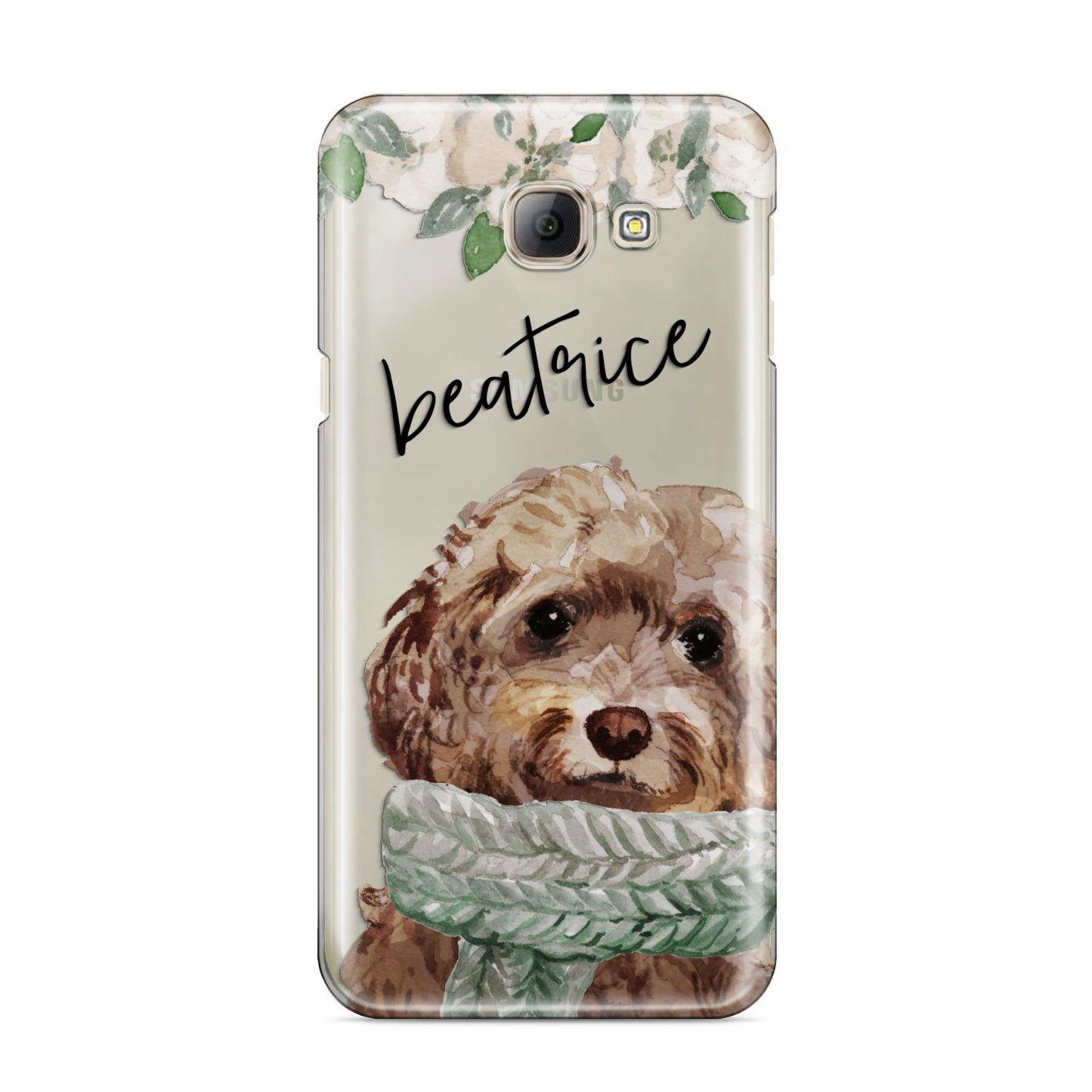 Personalised Cockapoo Dog Samsung Galaxy A8 2016 Case