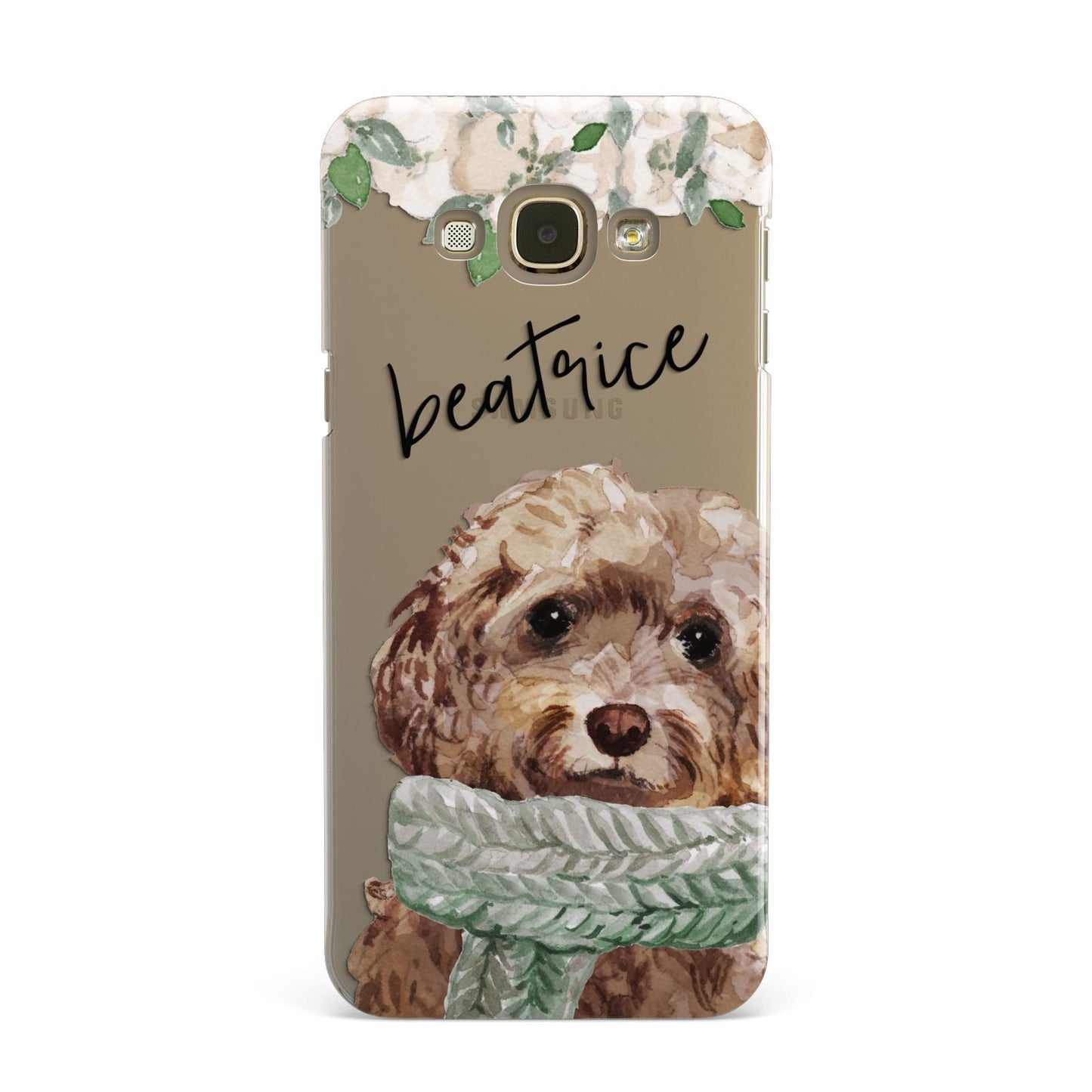 Personalised Cockapoo Dog Samsung Galaxy A8 Case