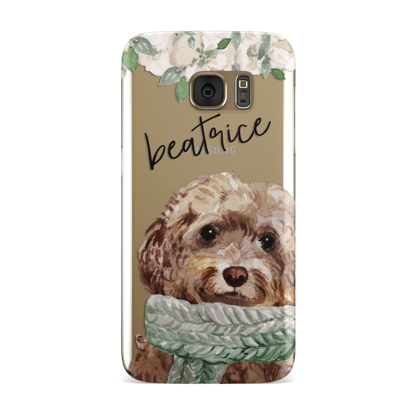 Personalised Cockapoo Dog Samsung Galaxy Case