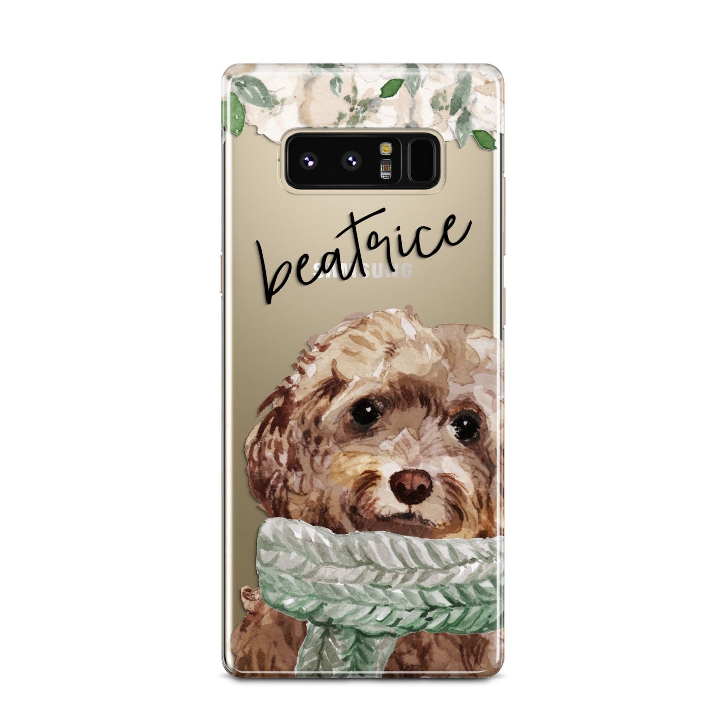 Personalised Cockapoo Dog Samsung Galaxy Note 8 Case