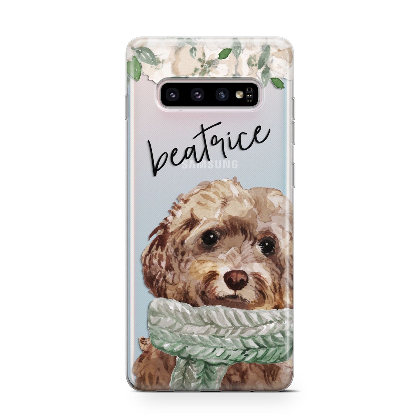 Personalised Cockapoo Dog Samsung Galaxy S10 Case