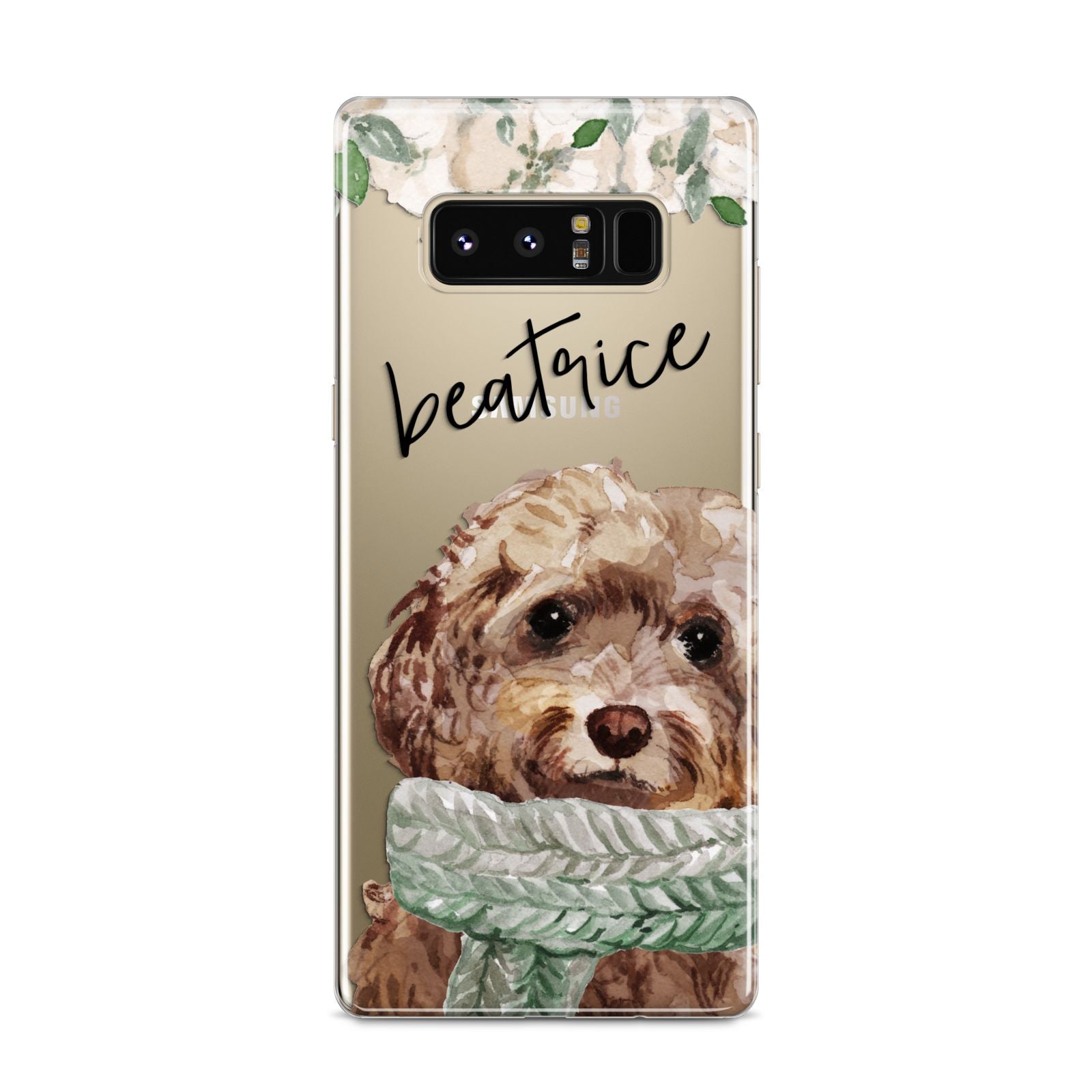 Personalised Cockapoo Dog Samsung Galaxy S8 Case