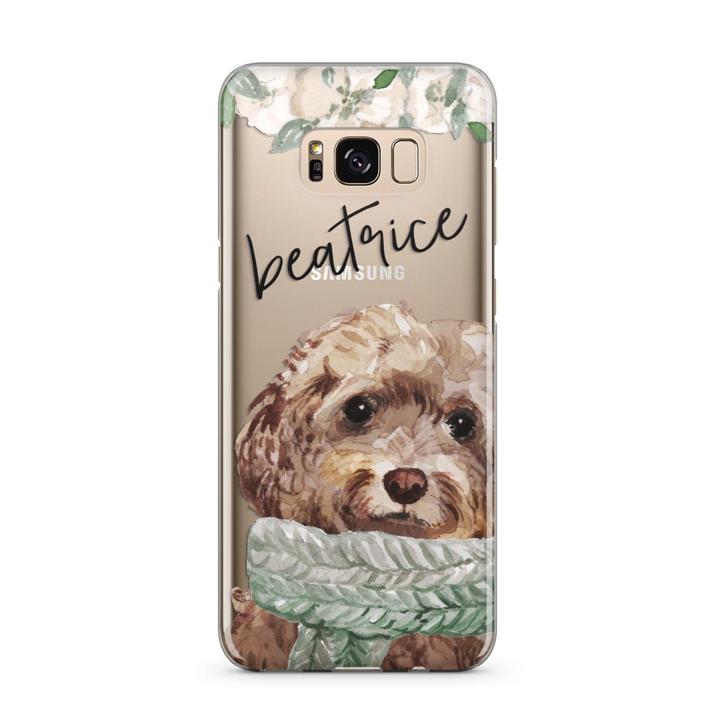 Personalised Cockapoo Dog Samsung Galaxy S8 Plus Case