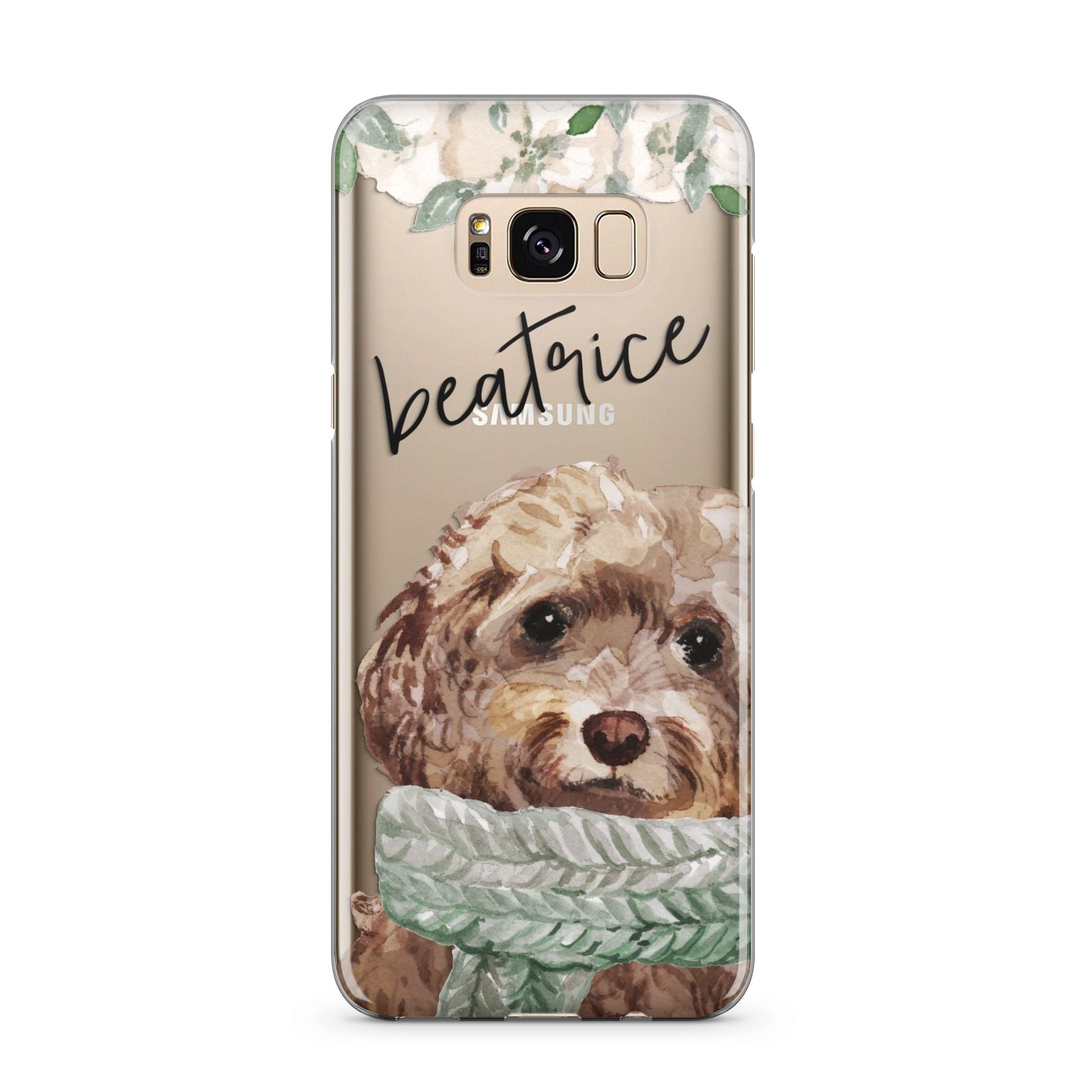 Personalised Cockapoo Dog Samsung Galaxy S8 Plus Case