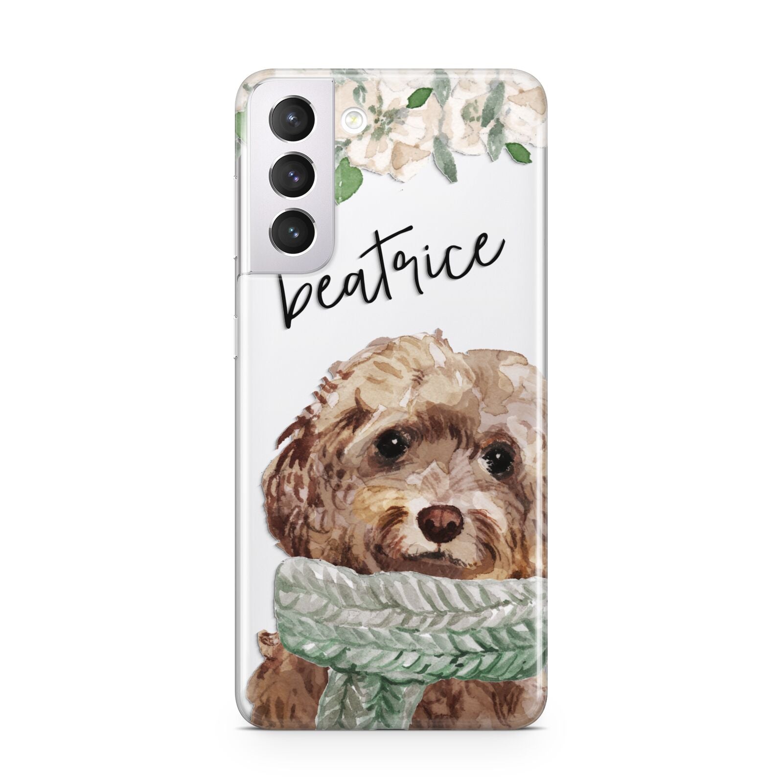 Personalised Cockapoo Dog Samsung S21 Case