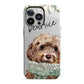 Personalised Cockapoo Dog iPhone 13 Pro Full Wrap 3D Tough Case