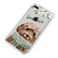 Personalised Cockapoo Dog iPhone 8 Plus Bumper Case on Silver iPhone Alternative Image