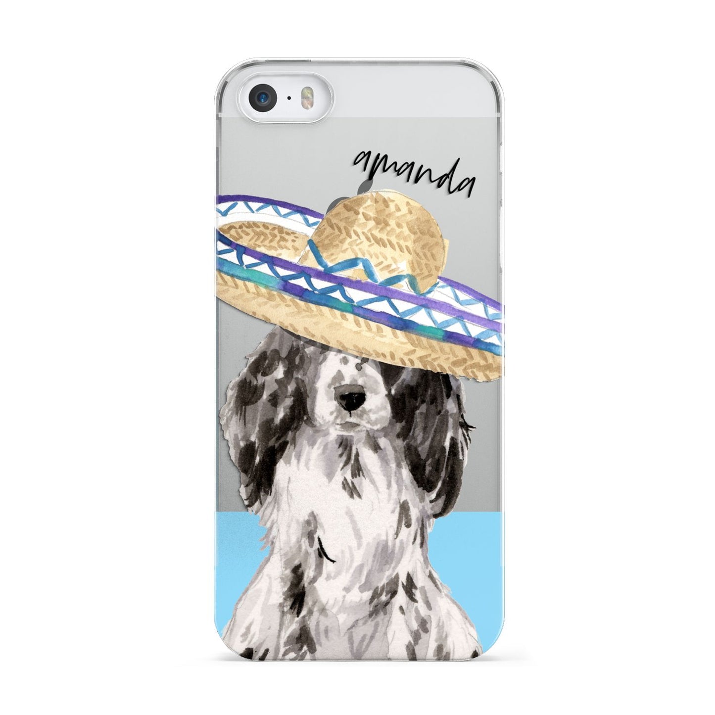 Personalised Cocker Spaniel Apple iPhone 5 Case