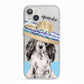Personalised Cocker Spaniel iPhone 13 TPU Impact Case with White Edges