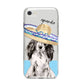 Personalised Cocker Spaniel iPhone 8 Bumper Case on Silver iPhone