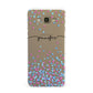 Personalised Confetti Hearts Samsung Galaxy A8 Case