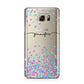 Personalised Confetti Hearts Samsung Galaxy Note 5 Case