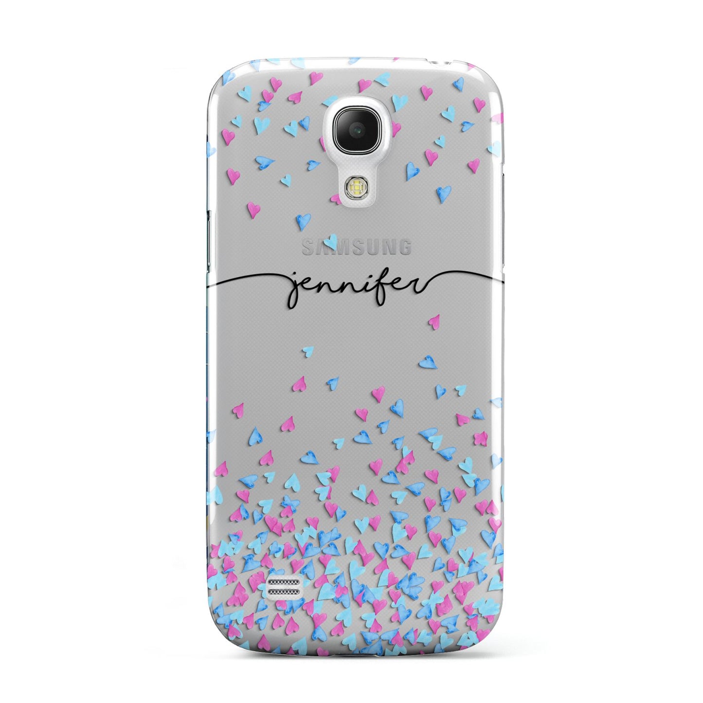 Personalised Confetti Hearts Samsung Galaxy S4 Mini Case