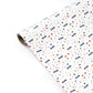 Personalised Confetti Personalised Gift Wrap