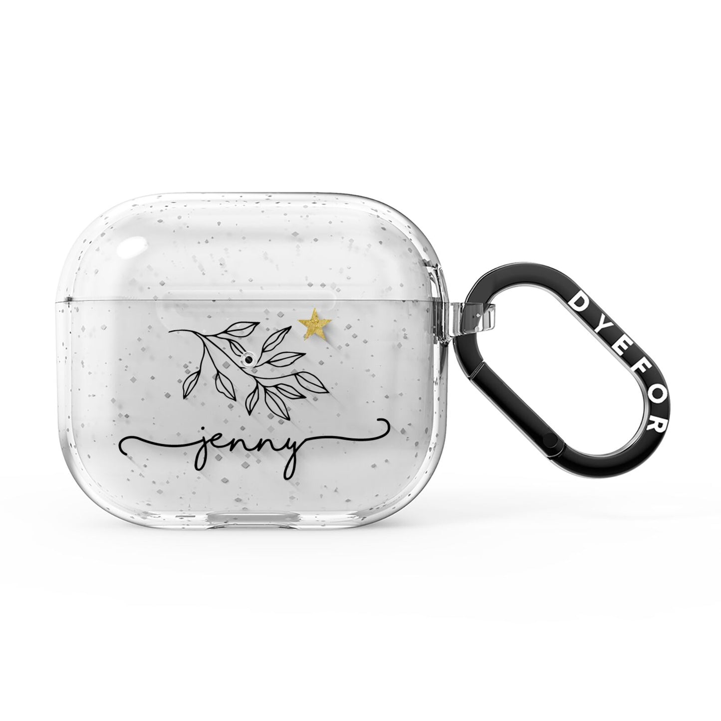 Personalised Constellation AirPods Glitter Case 3rd Gen