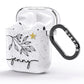 Personalised Constellation AirPods Glitter Case Side Image
