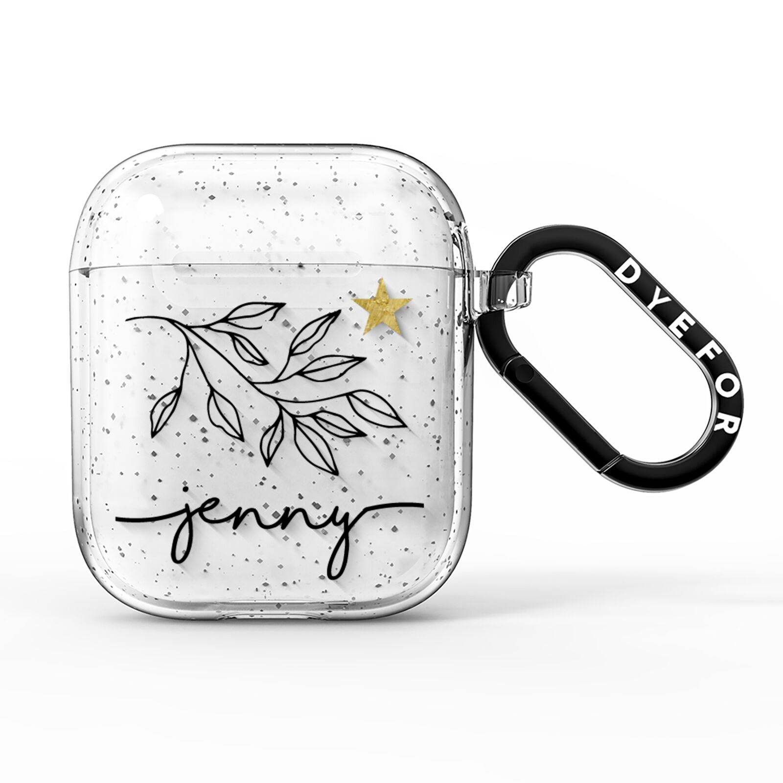 Personalised Constellation AirPods Glitter Case