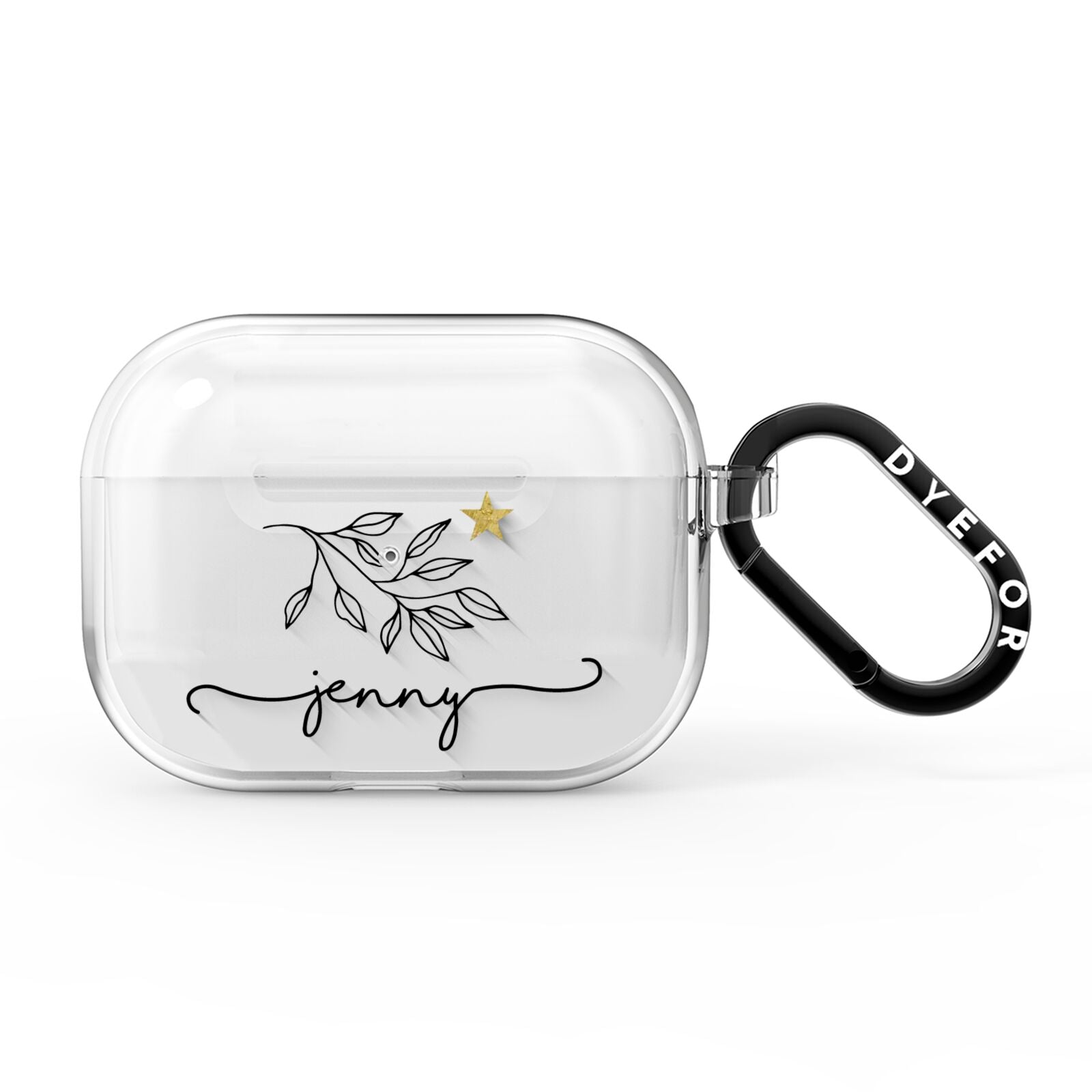 Personalised Constellation AirPods Pro Clear Case