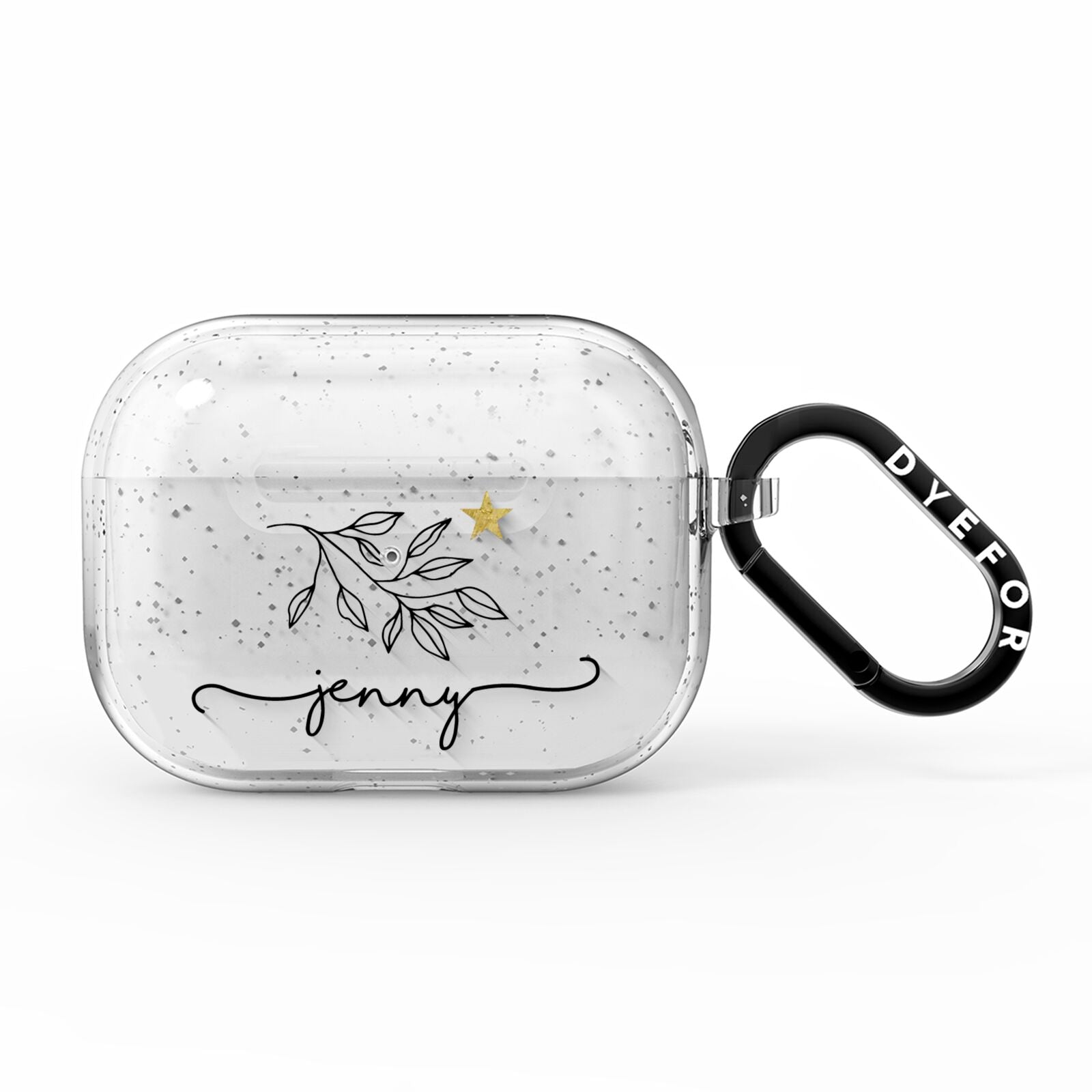 Personalised Constellation AirPods Pro Glitter Case
