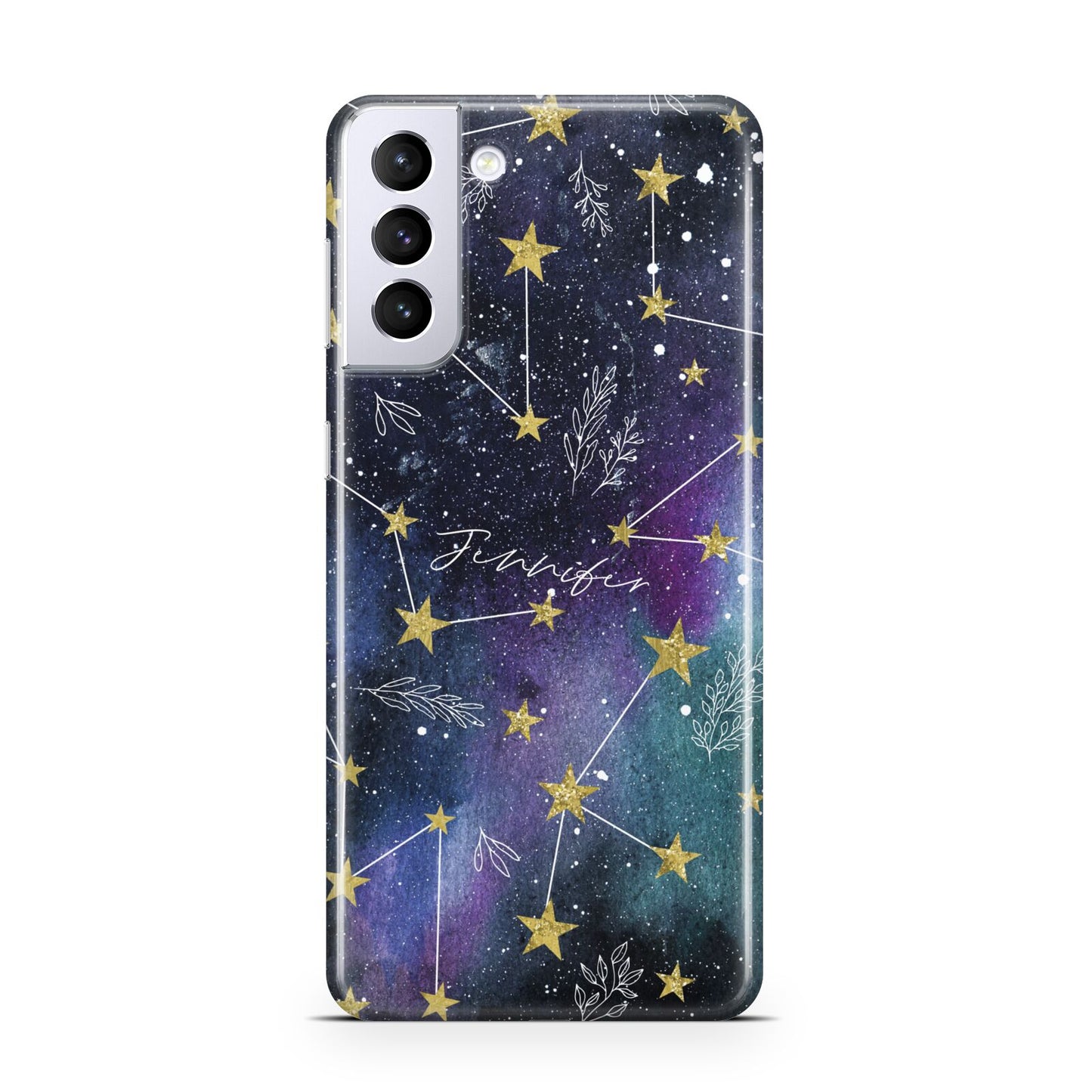 Personalised Constellation Samsung S21 Plus Phone Case