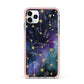 Personalised Constellation iPhone 11 Pro Max Impact Pink Edge Case