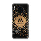 Personalised Copper Black Marble With Name Huawei Mate 30