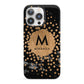 Personalised Copper Black Marble With Name iPhone 13 Pro Full Wrap 3D Snap Case