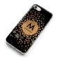 Personalised Copper Black Marble With Name iPhone 8 Bumper Case on Silver iPhone Alternative Image