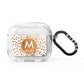 Personalised Copper Confetti Marble Name AirPods Glitter Case 3rd Gen