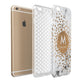 Personalised Copper Confetti Marble Name Apple iPhone 6 Plus 3D Tough Case