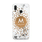 Personalised Copper Confetti Marble Name Huawei Nova 3 Phone Case
