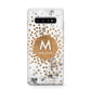 Personalised Copper Confetti Marble Name Protective Samsung Galaxy Case