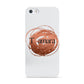 Personalised Copper Effect Custom Initials Apple iPhone 5 Case
