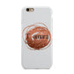 Personalised Copper Effect Custom Initials Apple iPhone 6 3D Tough Case