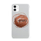 Personalised Copper Effect Custom Initials iPhone 11 3D Snap Case